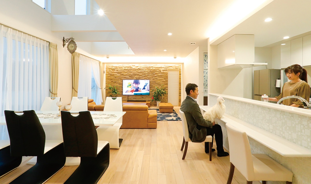 リビングとダイニング