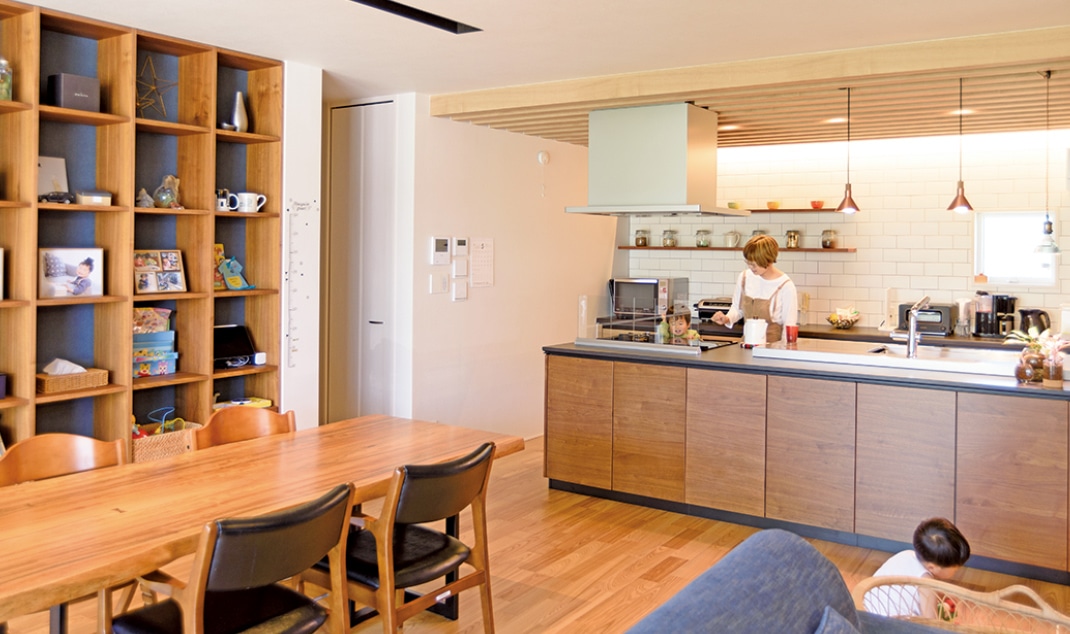 オリジナルの多目的棚