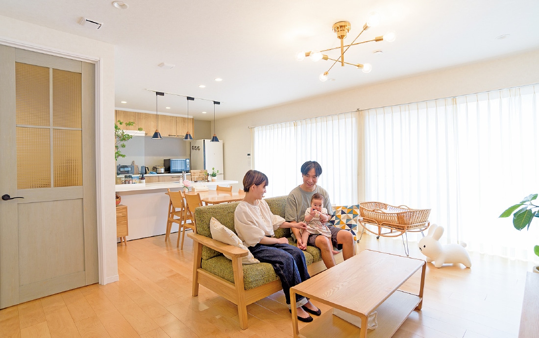 広々としたリビング